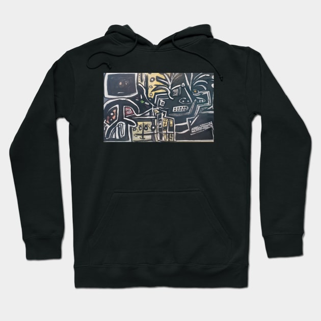 Andrew's Dilemma Hoodie by JayMartin Art